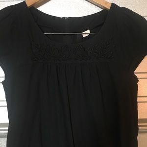 Simple black dress